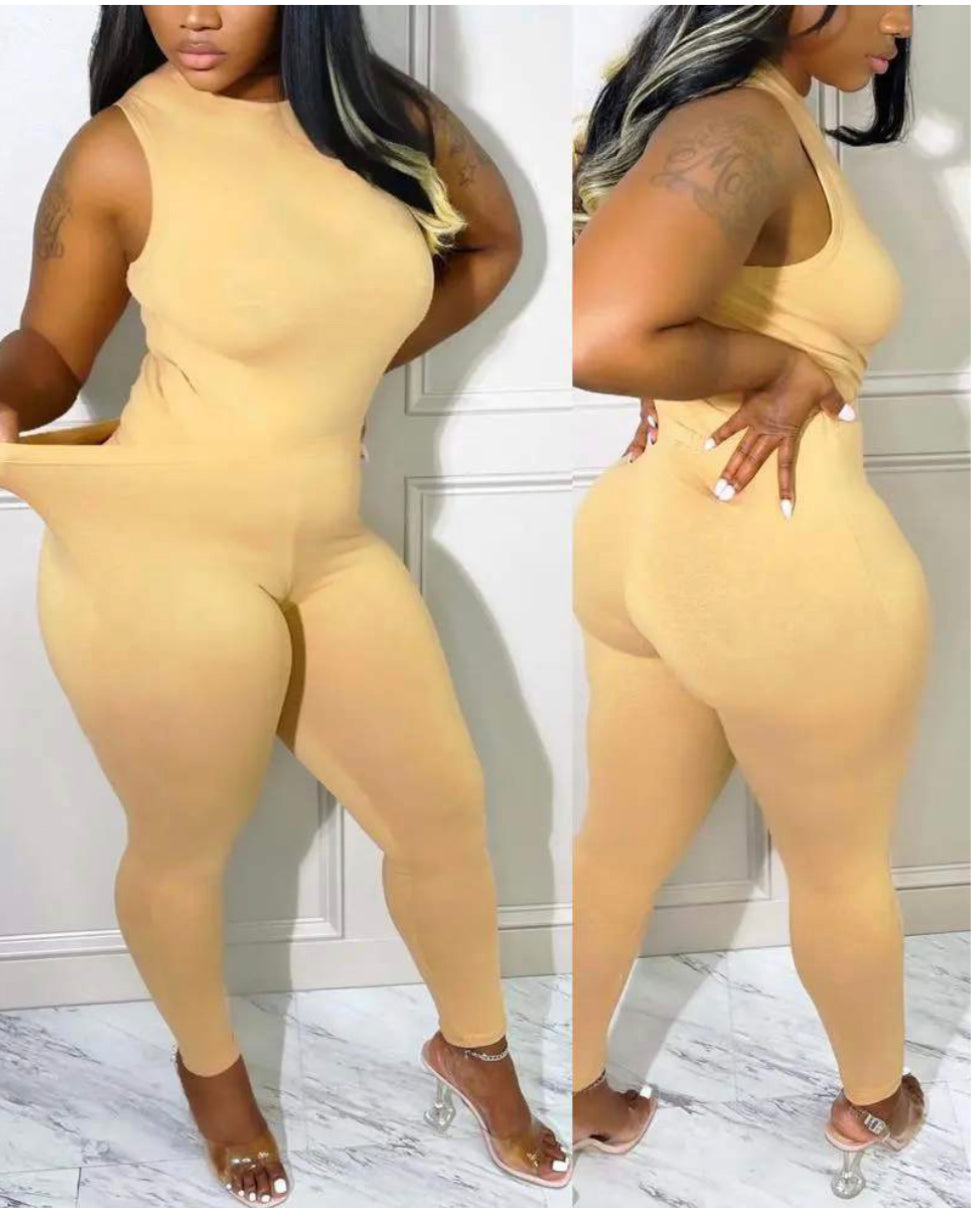 Two piece legging set.