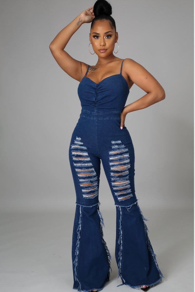 The “Dance in Denim” Jumpsuit