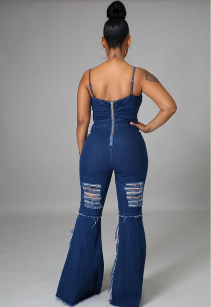 The “Dance in Denim” Jumpsuit